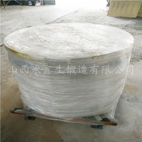 重型車輪鍛件包裝擺放