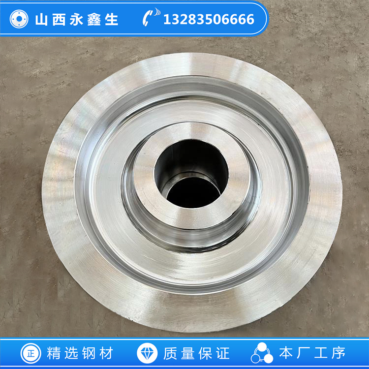 鍛造加料起重機(jī)車輪鍛件