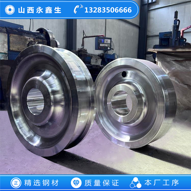 夾鉗起重機(jī)車(chē)輪鍛件